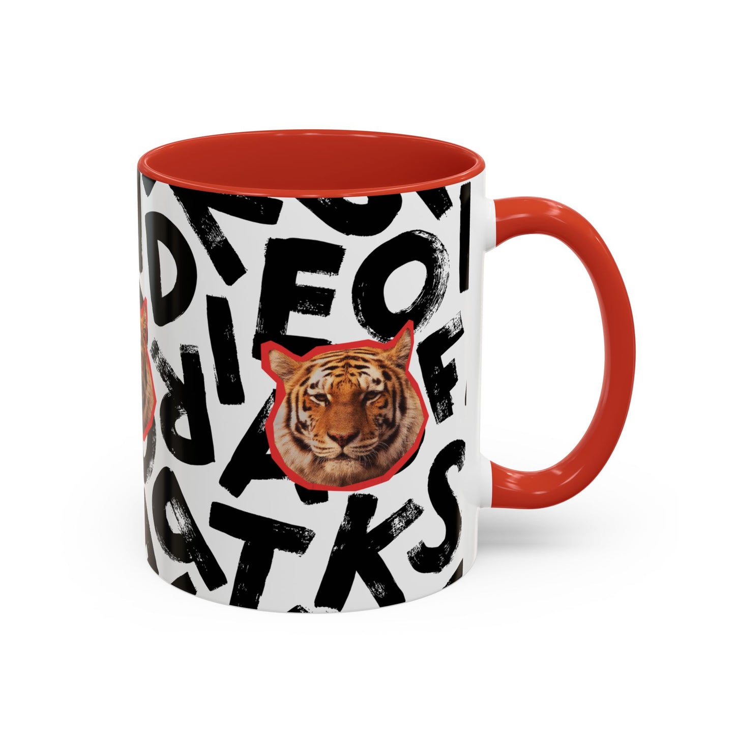 TIGER SCRAMBLE mug