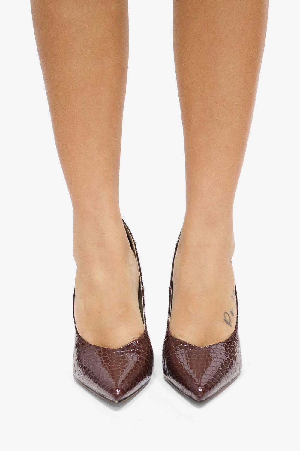 IN YOUR SOUL - sculpted croc pumps