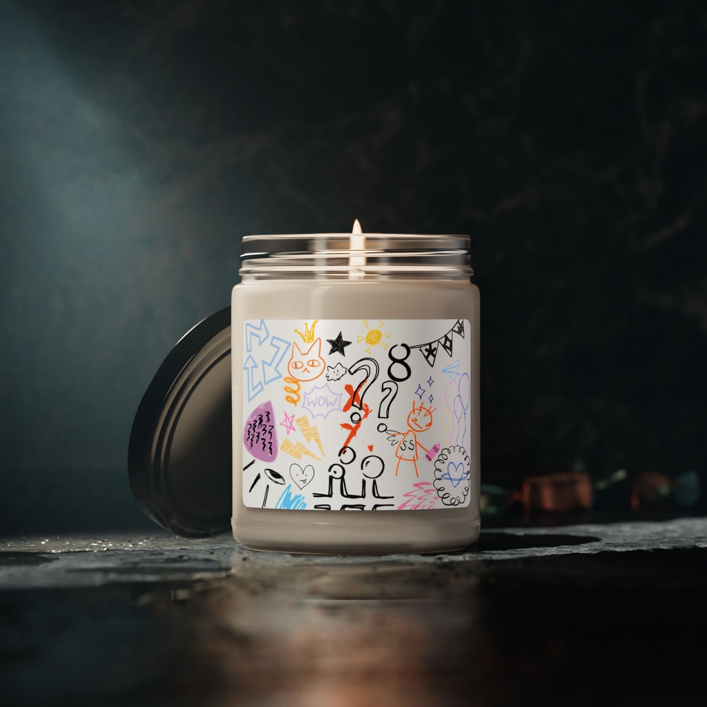 COLOR ME CRAZY candle