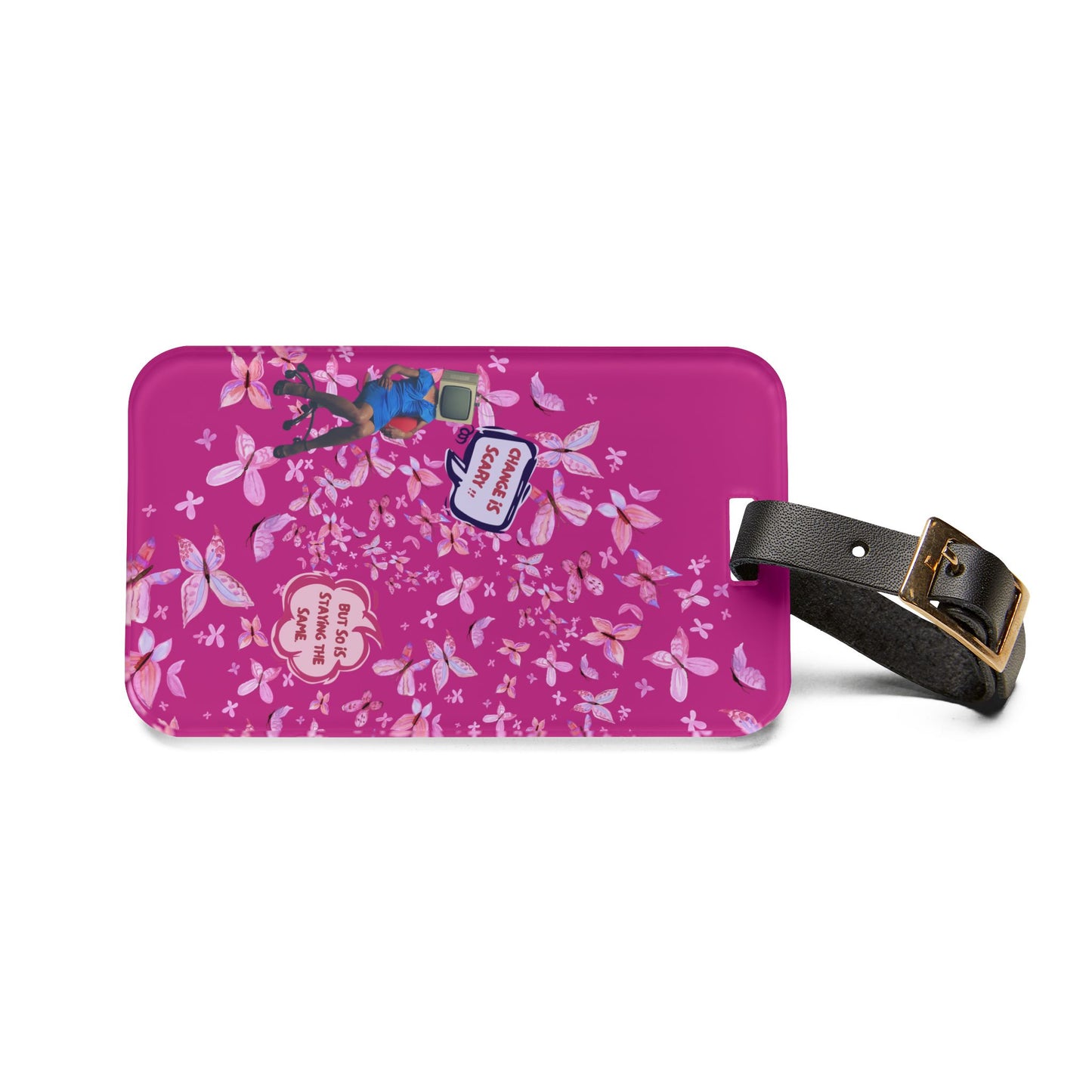 BUTTERFLY WISDOM luggage tag