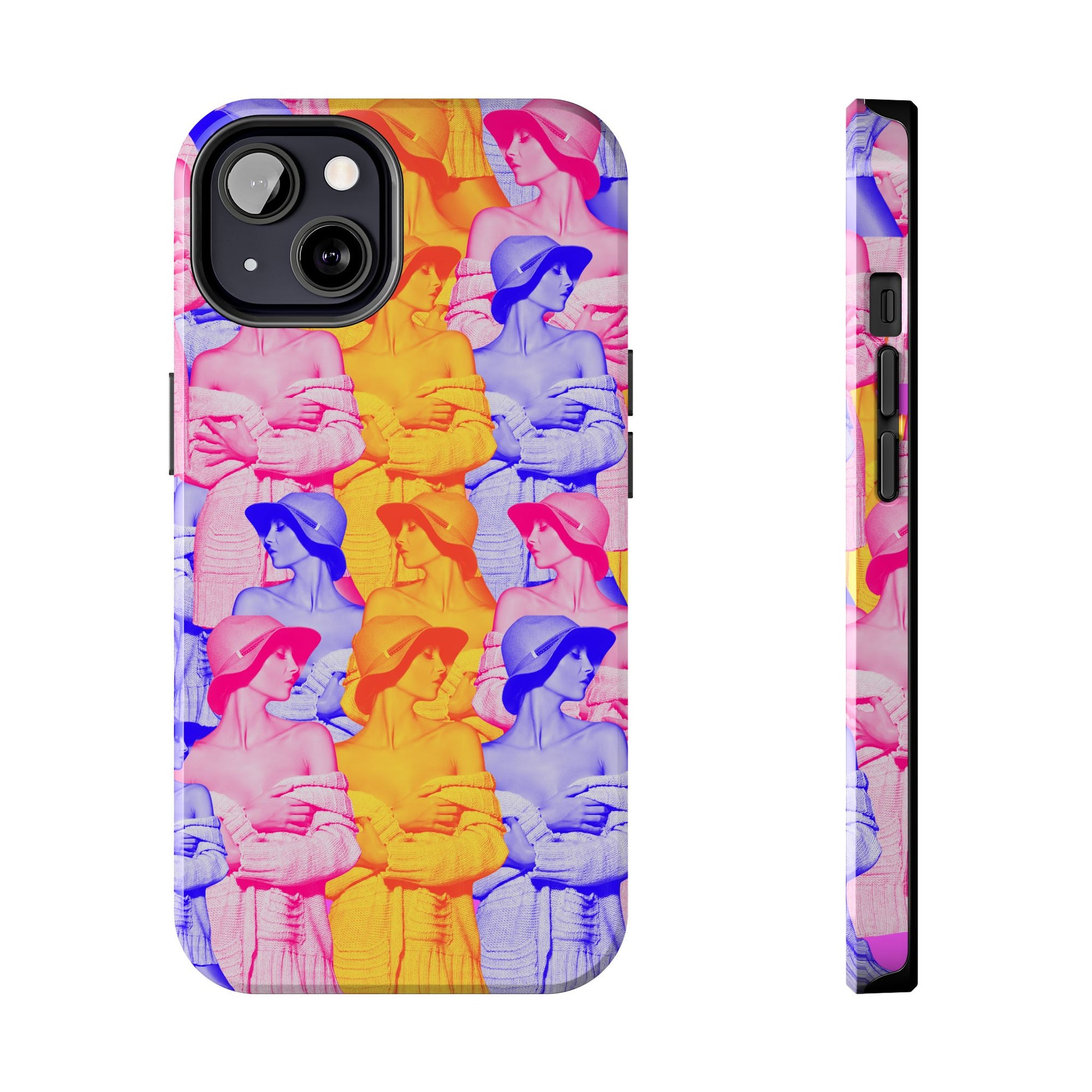 THREE SHADES OF CHIC phone case