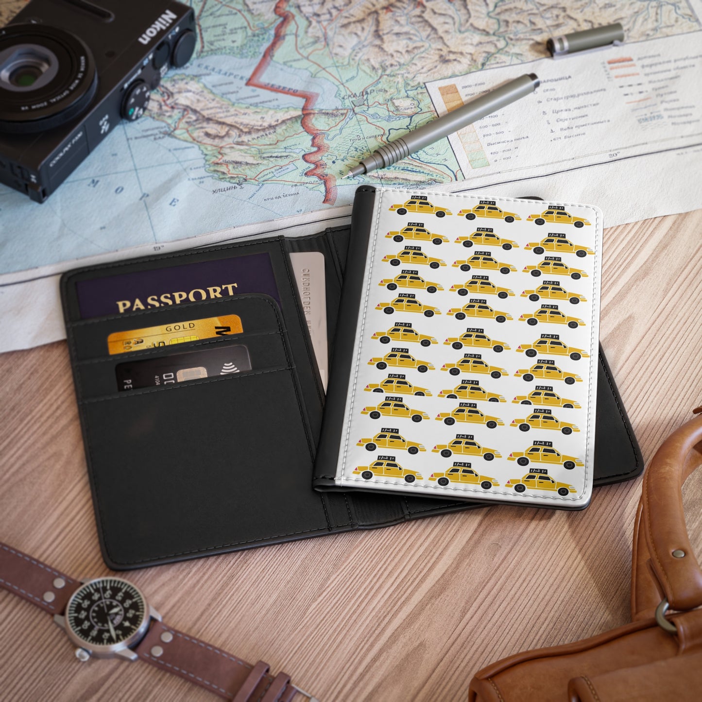 TAXI passport cover