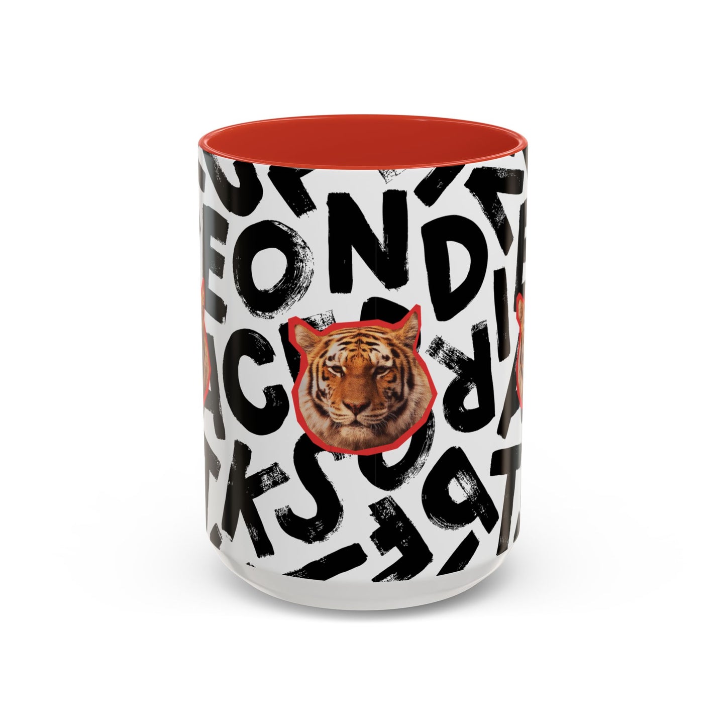 TIGER SCRAMBLE mug