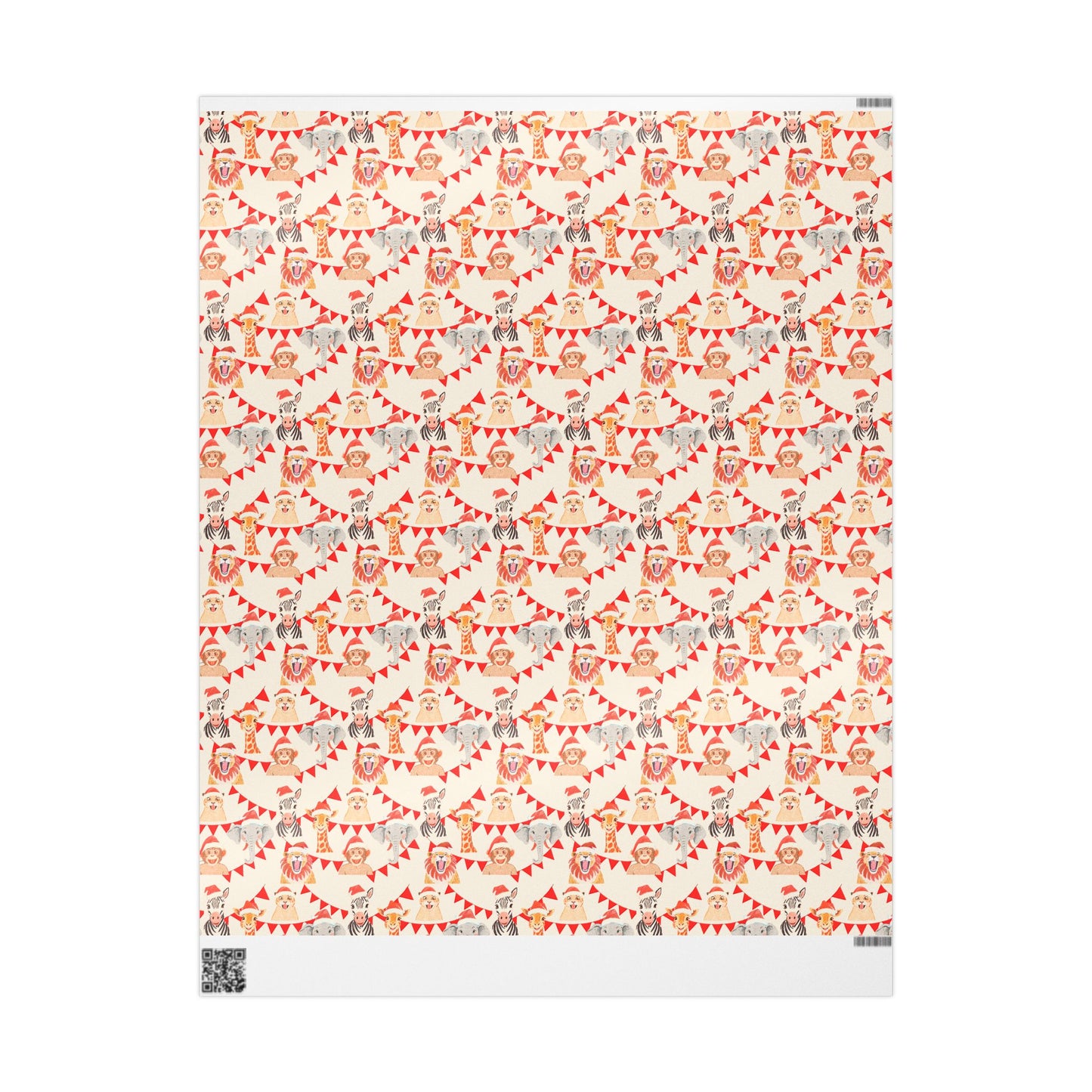 CIRQUE DU SANTA wrapping paper