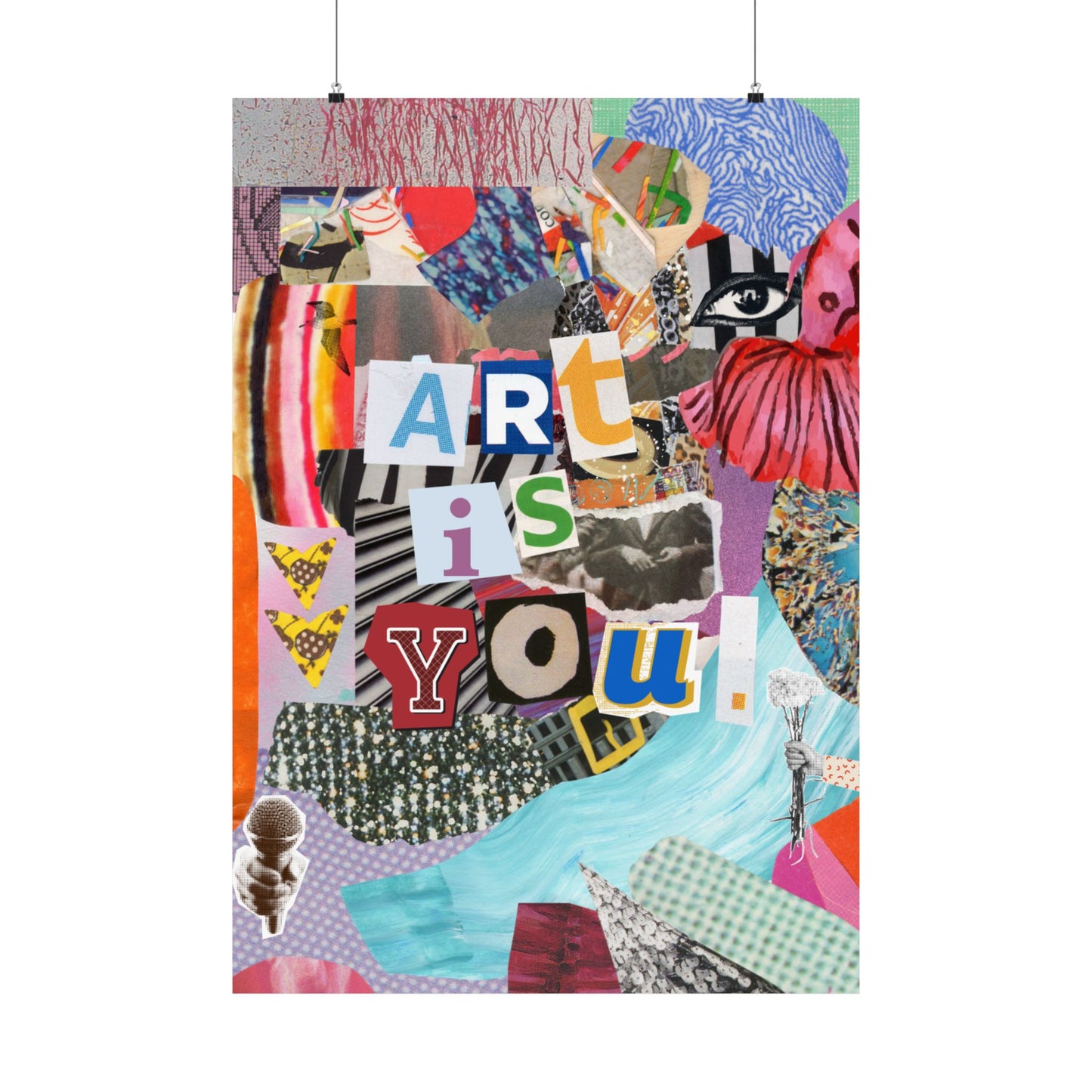 ART IS YOU poster