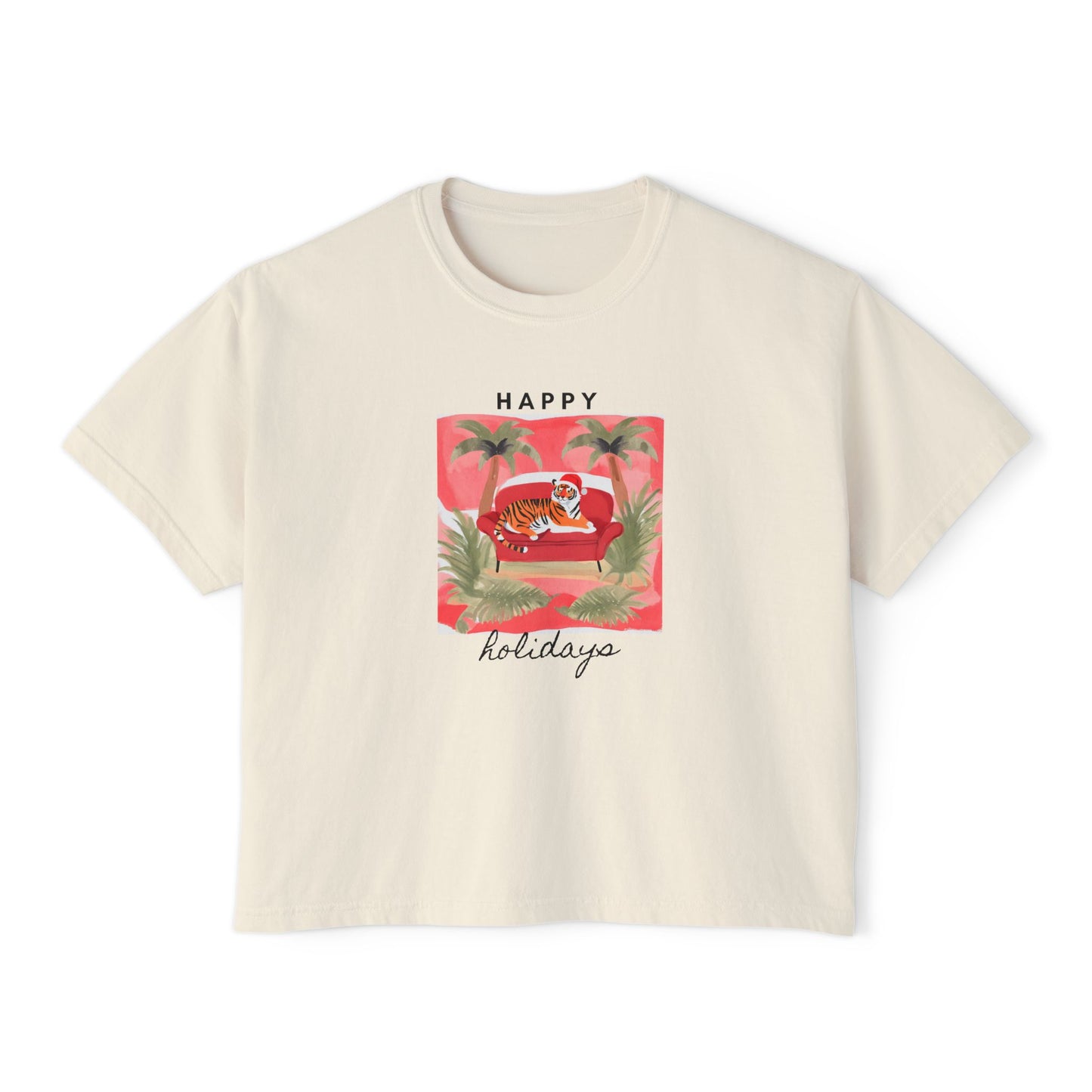 SANTA CLAWS boxy tee