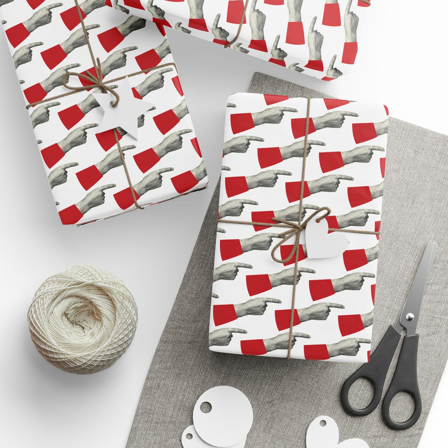 BLAME GAME wrapping paper