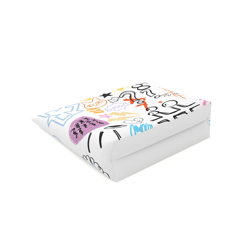 COLOR ME CRAZY cotton cosmetic bag