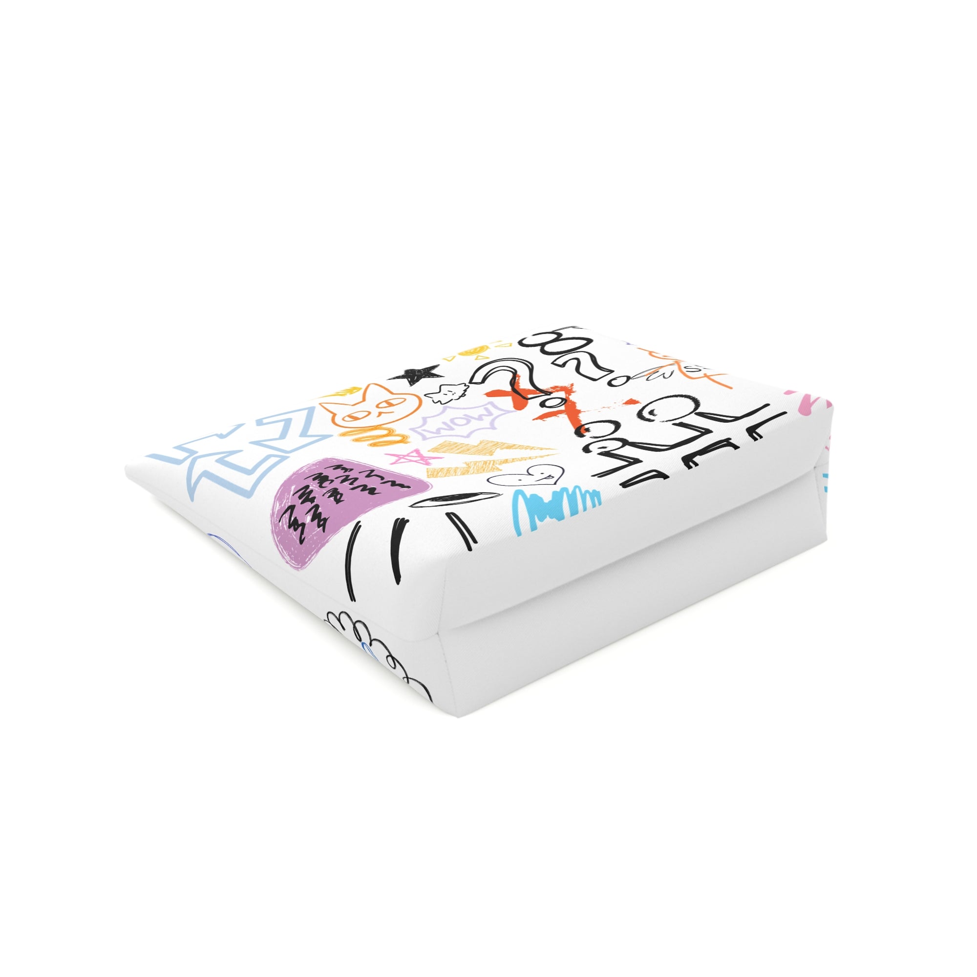 COLOR ME CRAZY cotton cosmetic bag