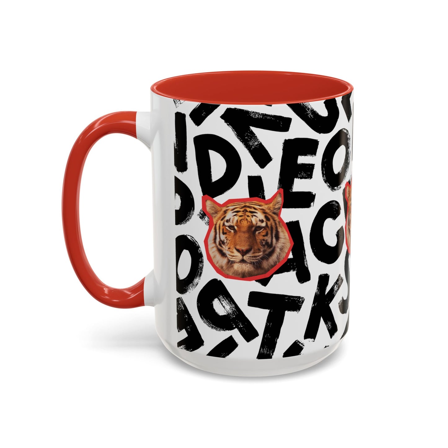 TIGER SCRAMBLE mug