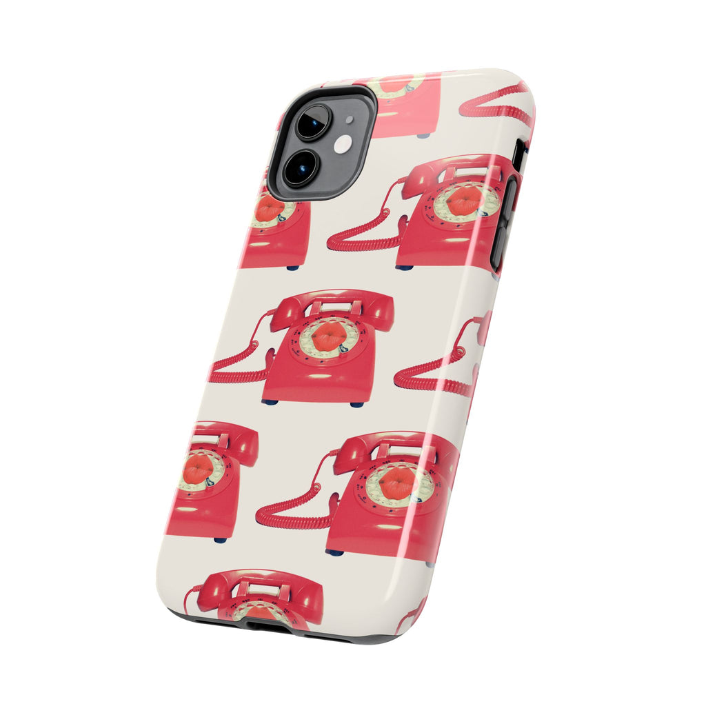KISS ME THRU THE PHONE phone case