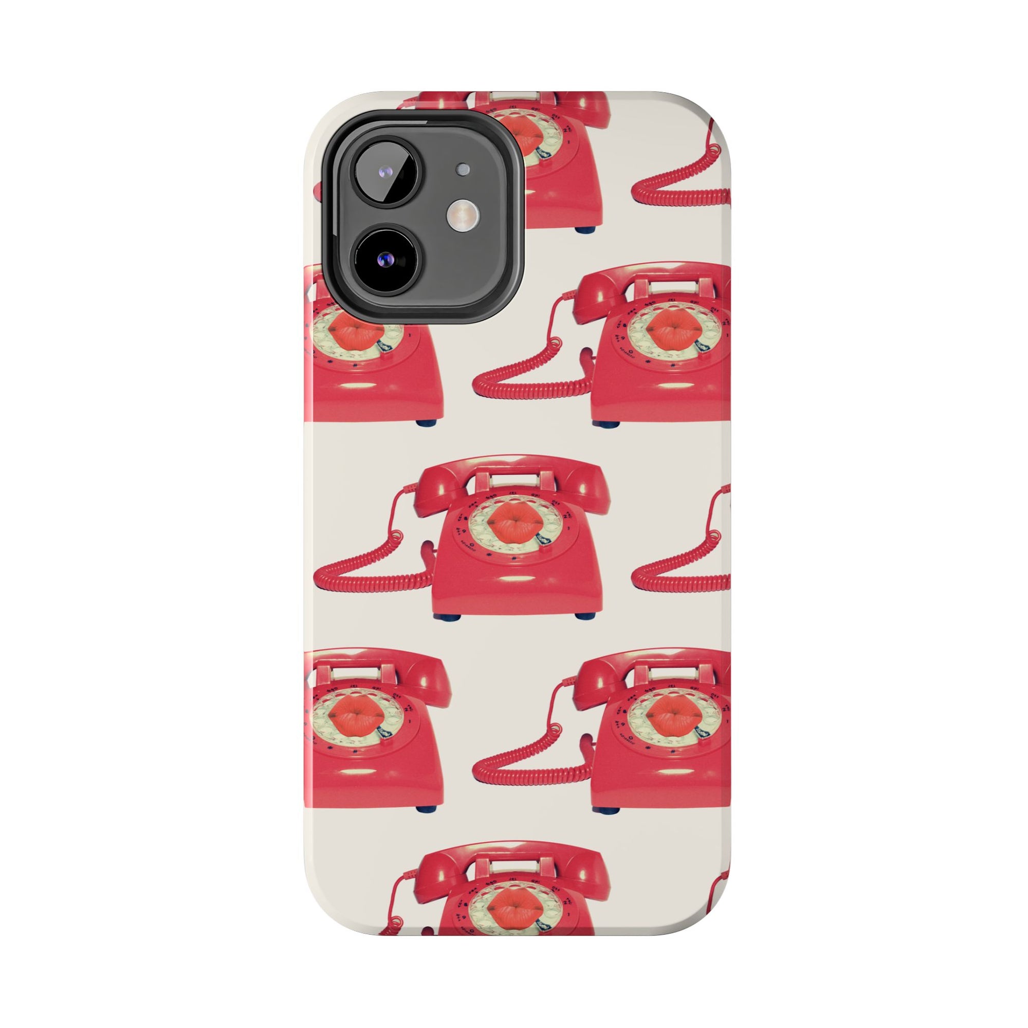 KISS ME THRU THE PHONE phone case