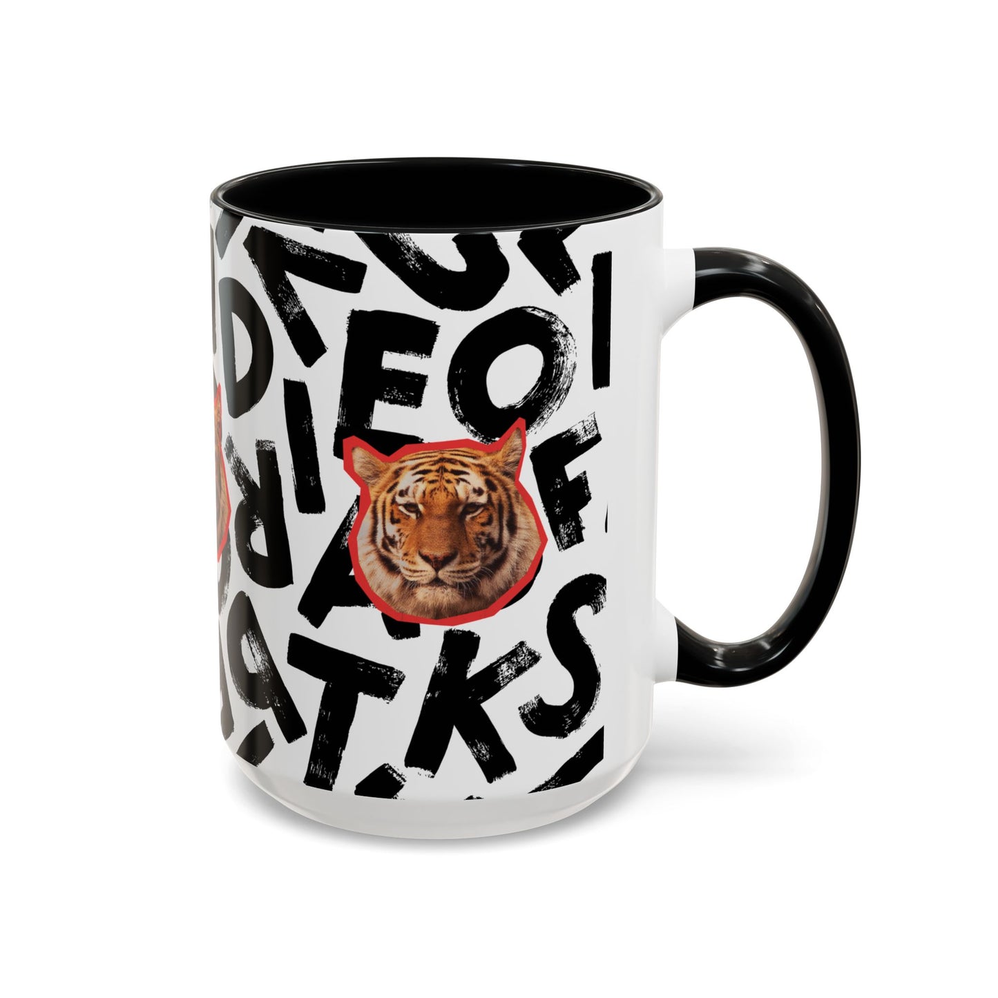 TIGER SCRAMBLE mug