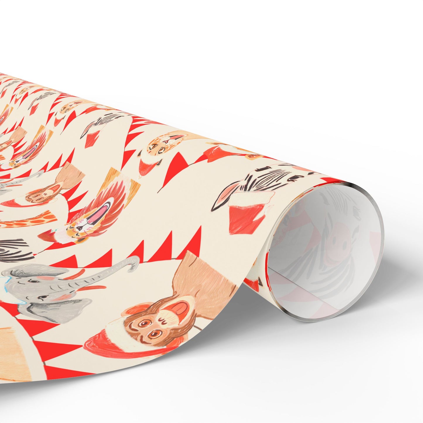 CIRQUE DU SANTA wrapping paper