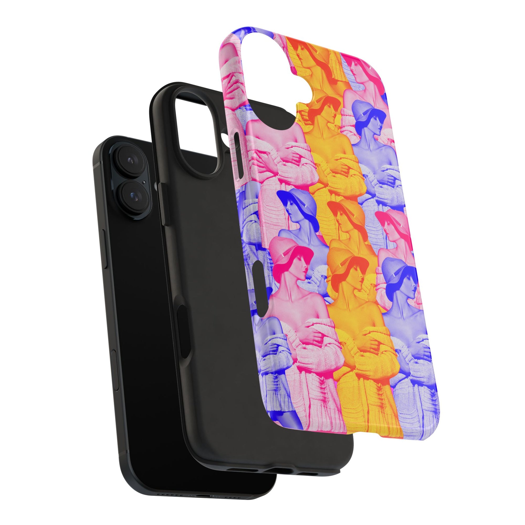 THREE SHADES OF CHIC phone case