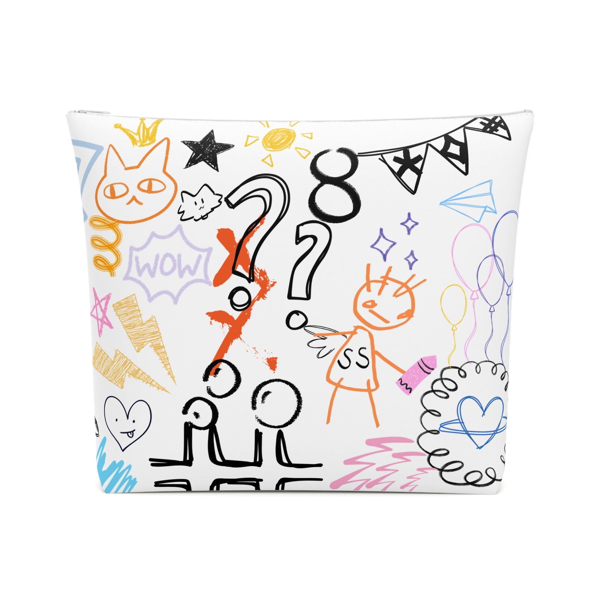 COLOR ME CRAZY cotton cosmetic bag