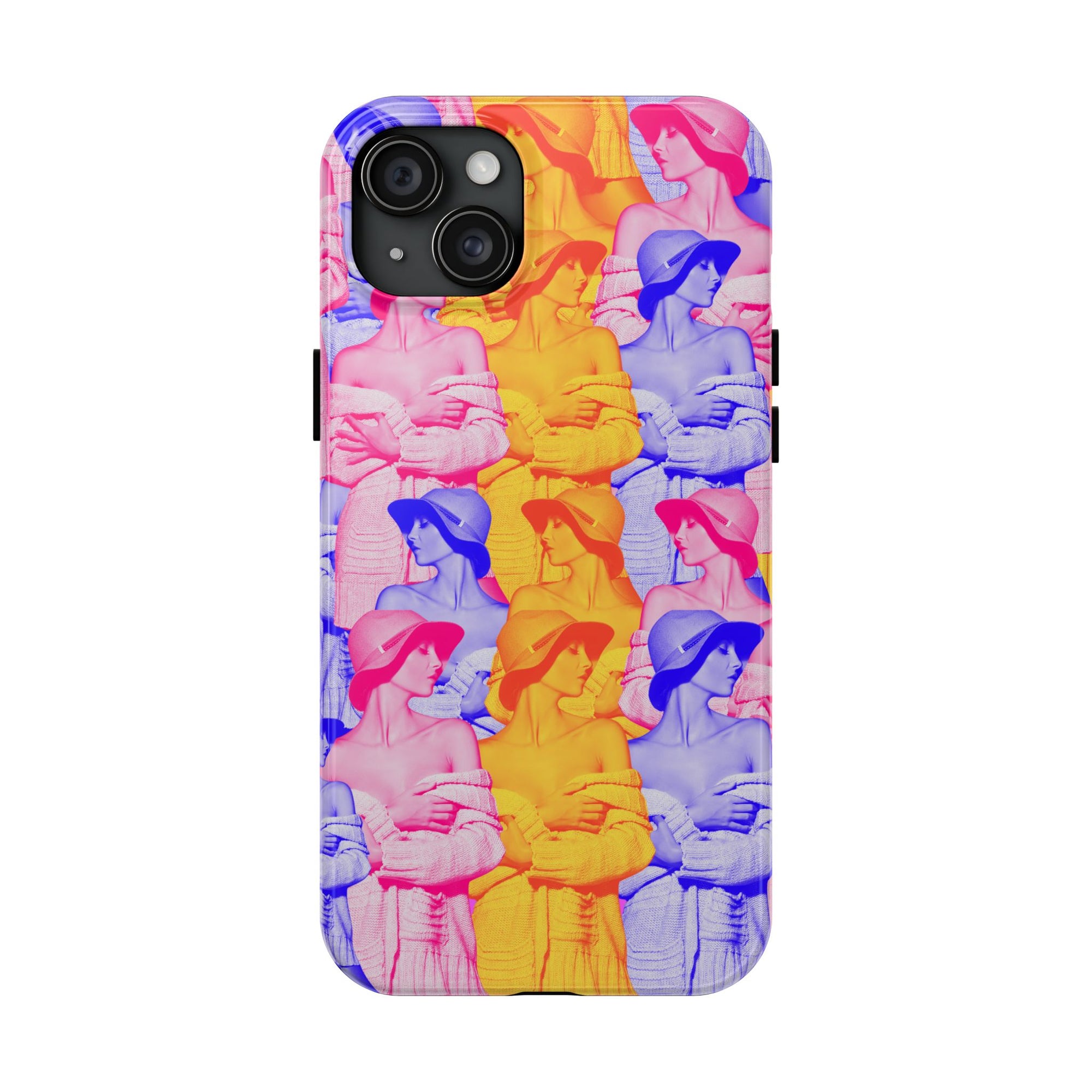THREE SHADES OF CHIC phone case