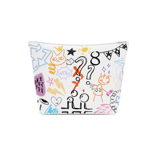 COLOR ME CRAZY cotton cosmetic bag