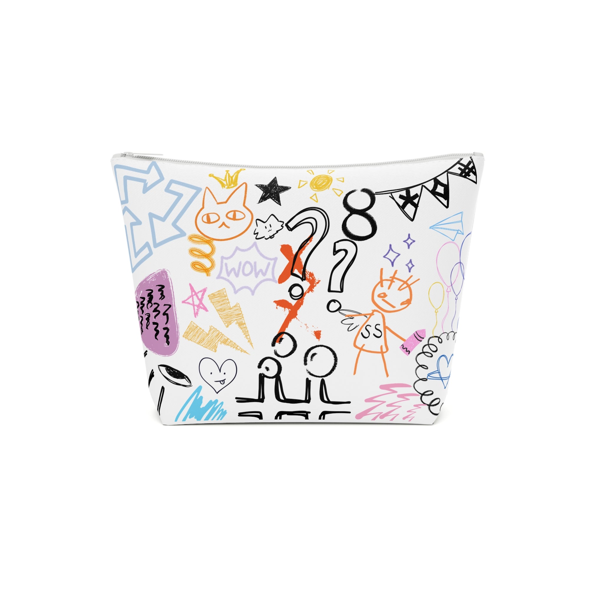 COLOR ME CRAZY cotton cosmetic bag