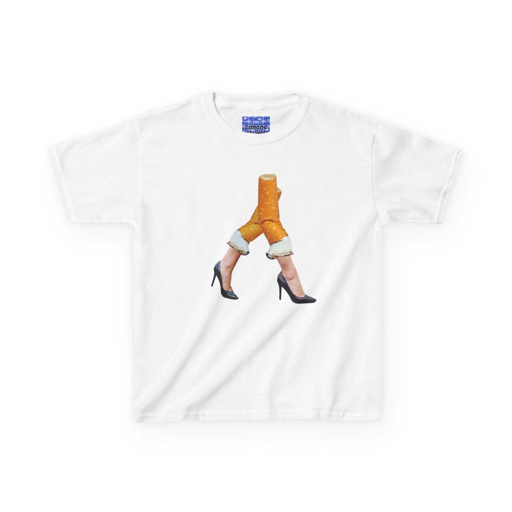 PUMPS ON FIRE baby tee