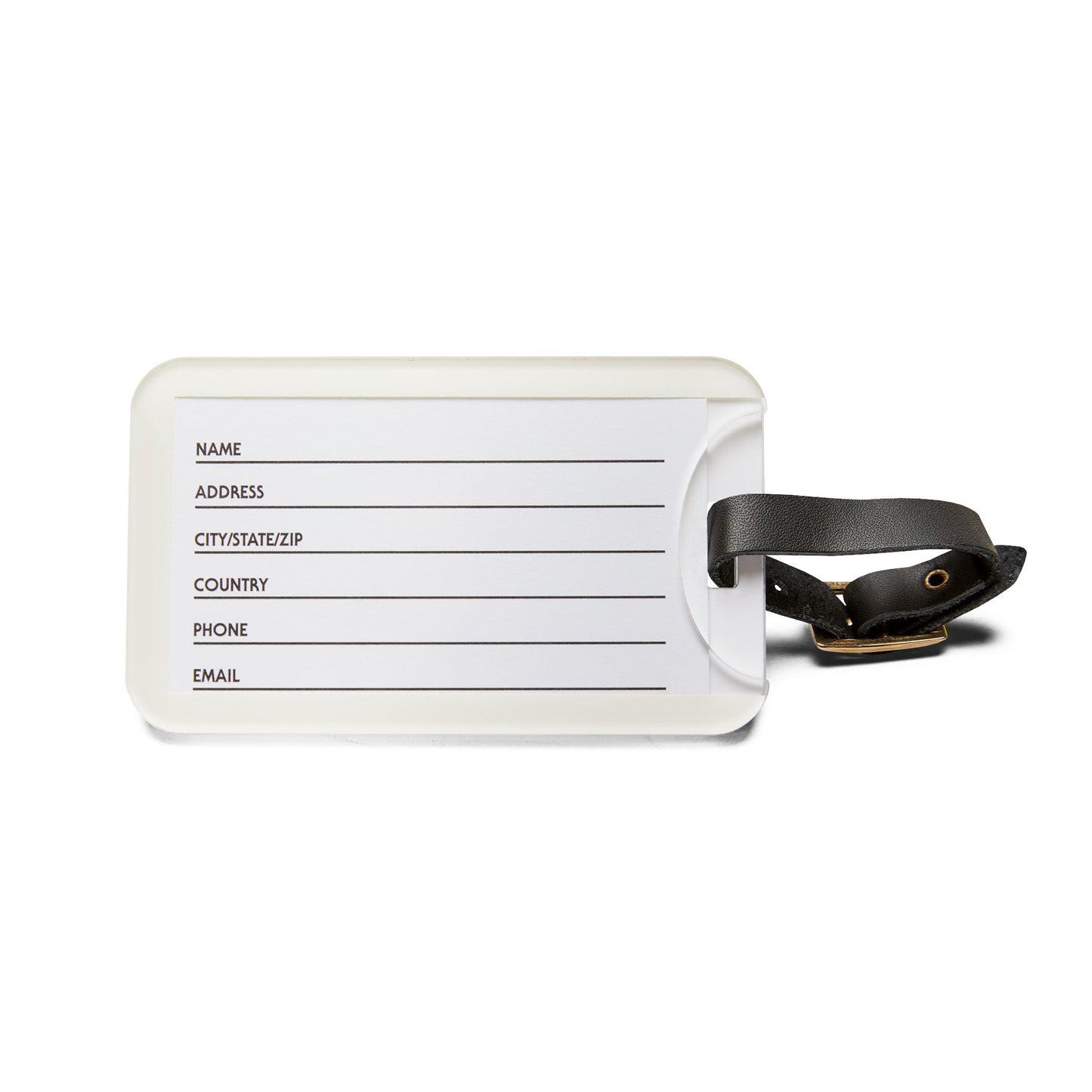 TAXI luggage tag