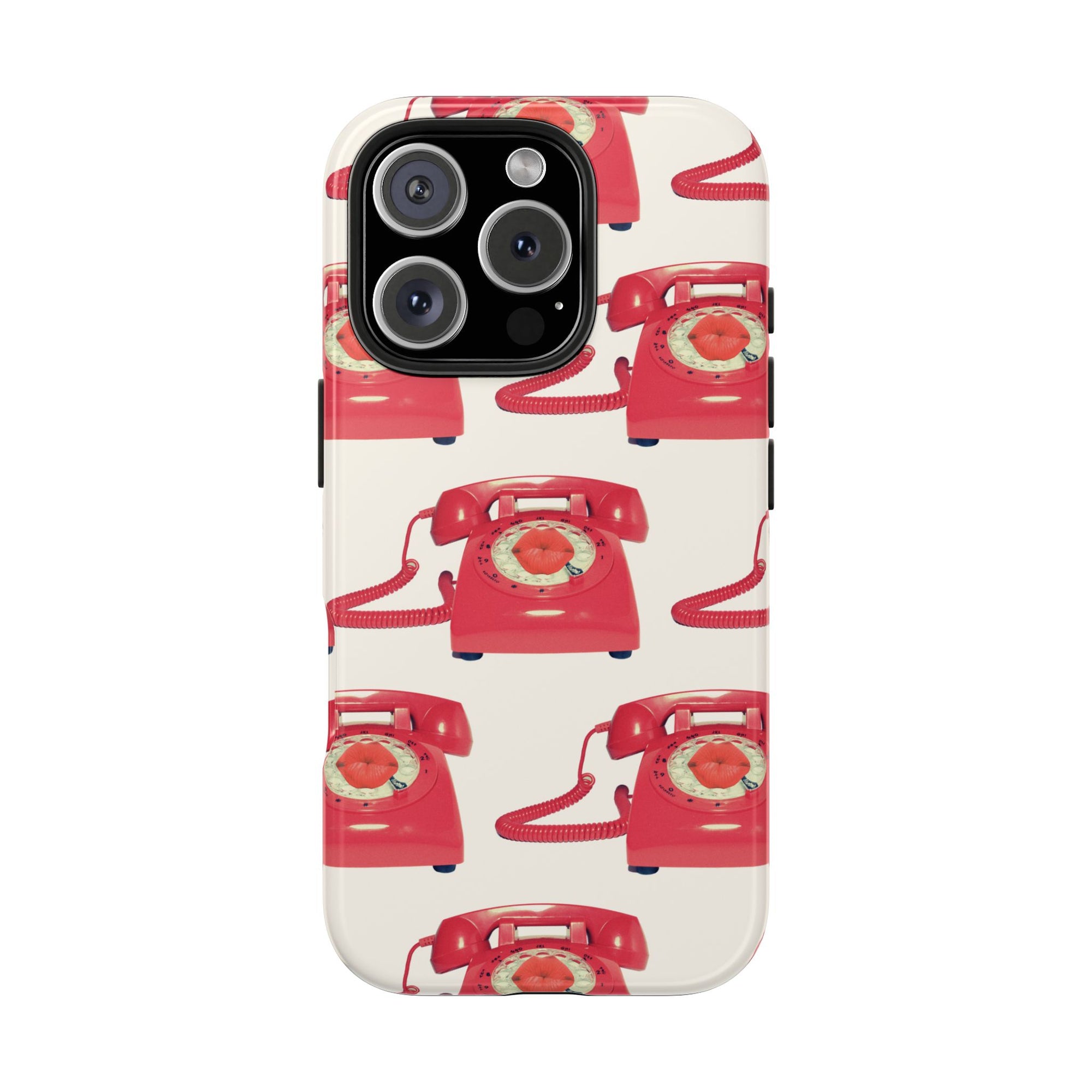 KISS ME THRU THE PHONE phone case
