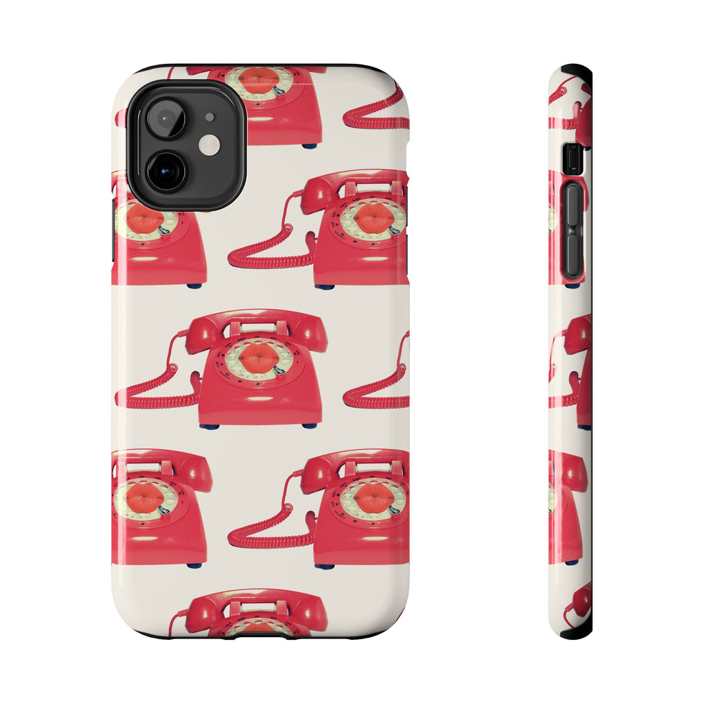 KISS ME THRU THE PHONE phone case