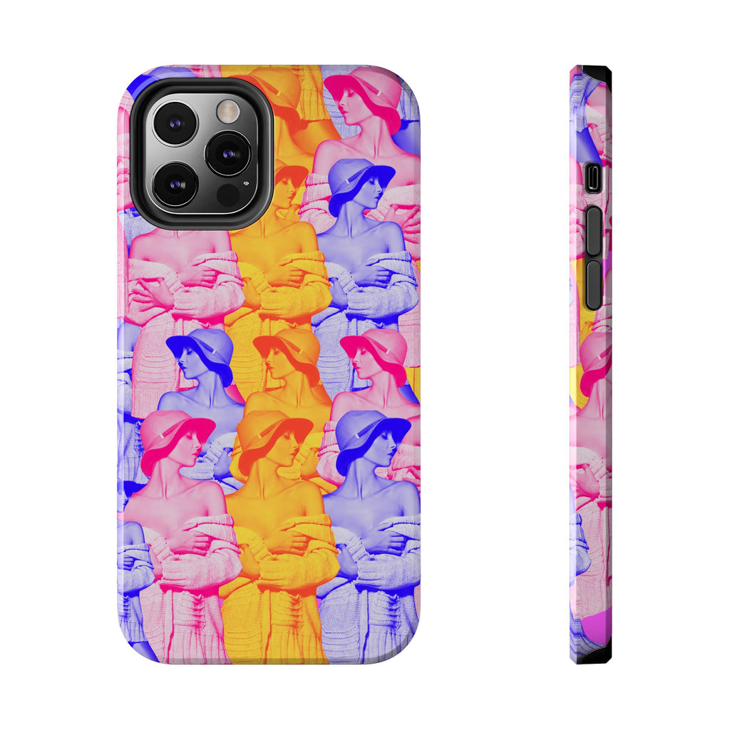 THREE SHADES OF CHIC phone case