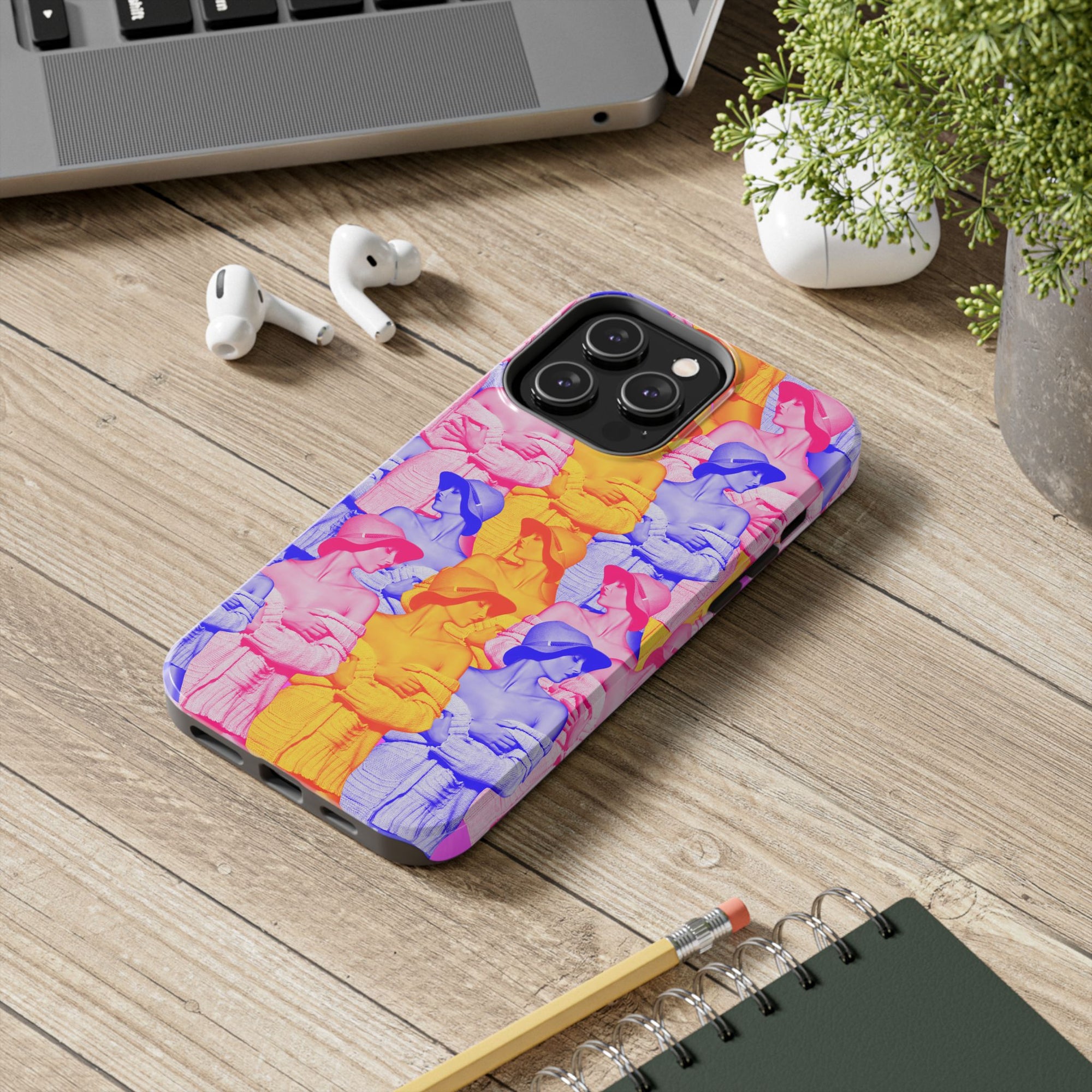 THREE SHADES OF CHIC phone case