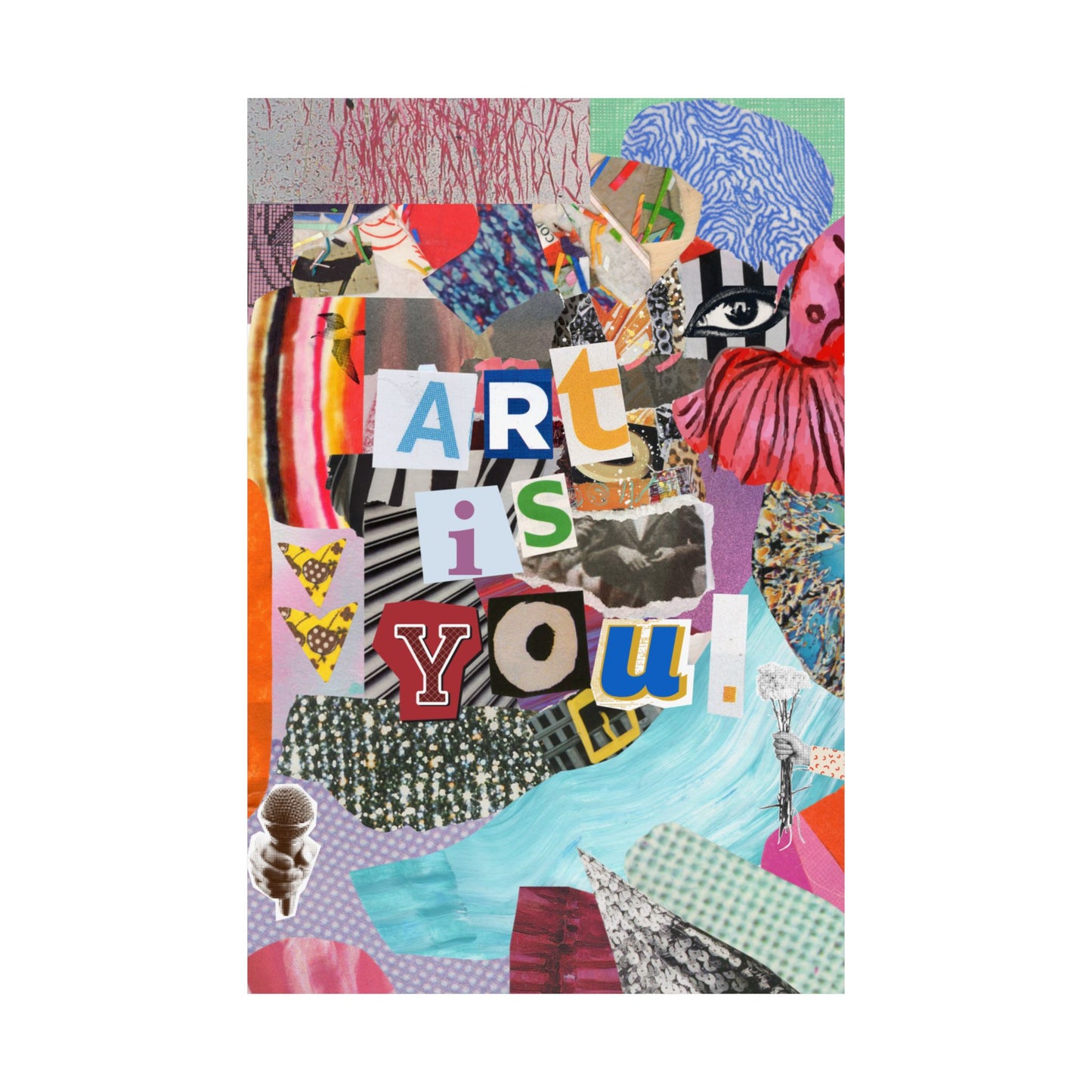 ART IS YOU poster