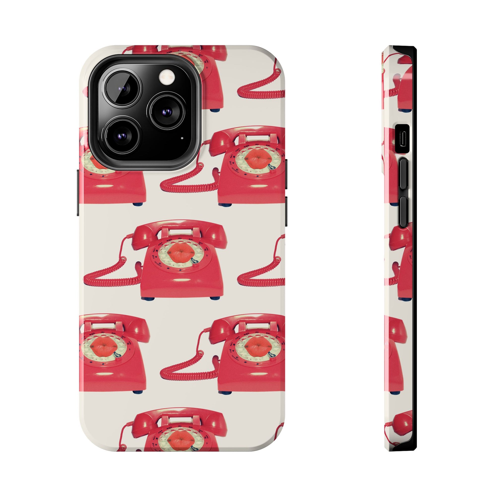 KISS ME THRU THE PHONE phone case