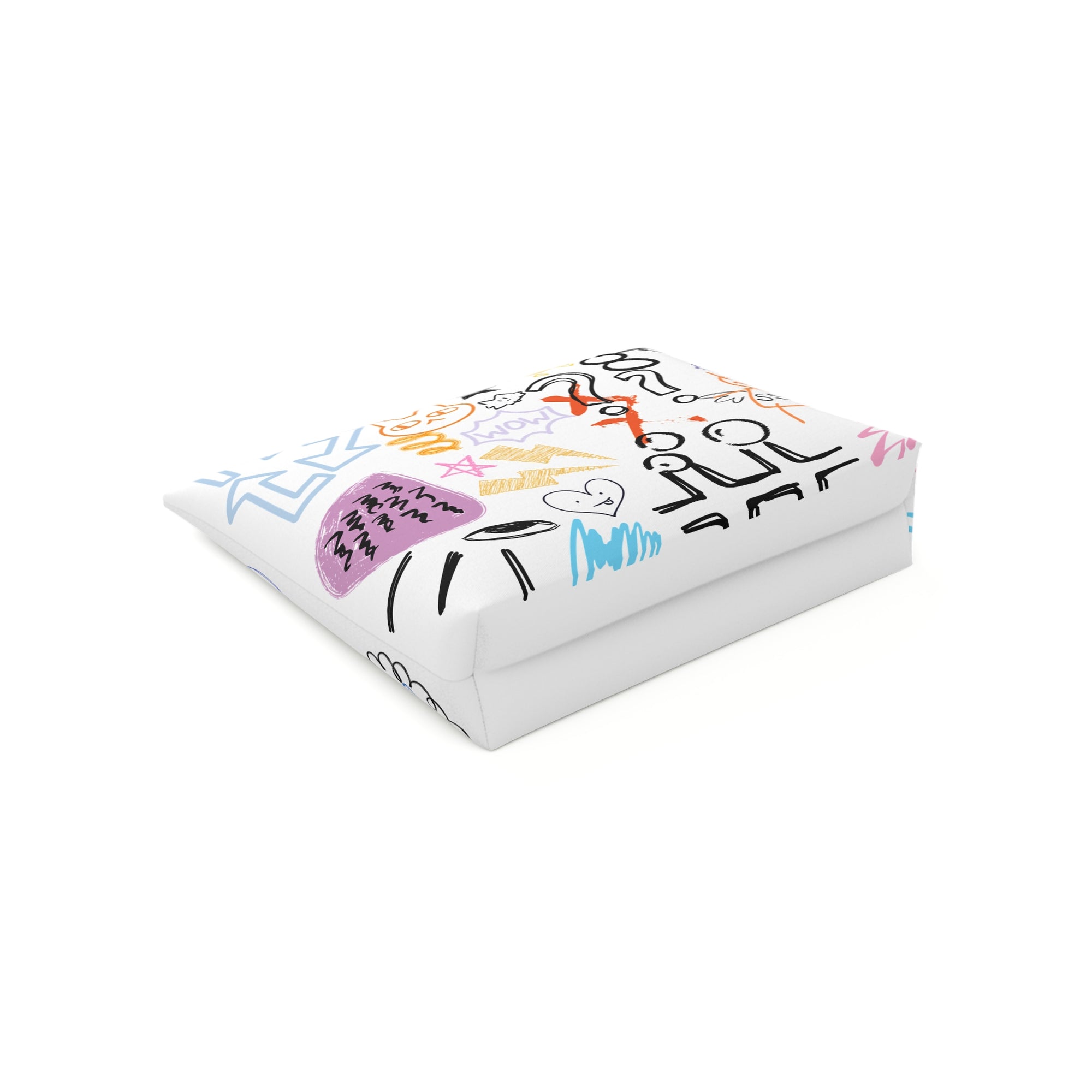 COLOR ME CRAZY cotton cosmetic bag