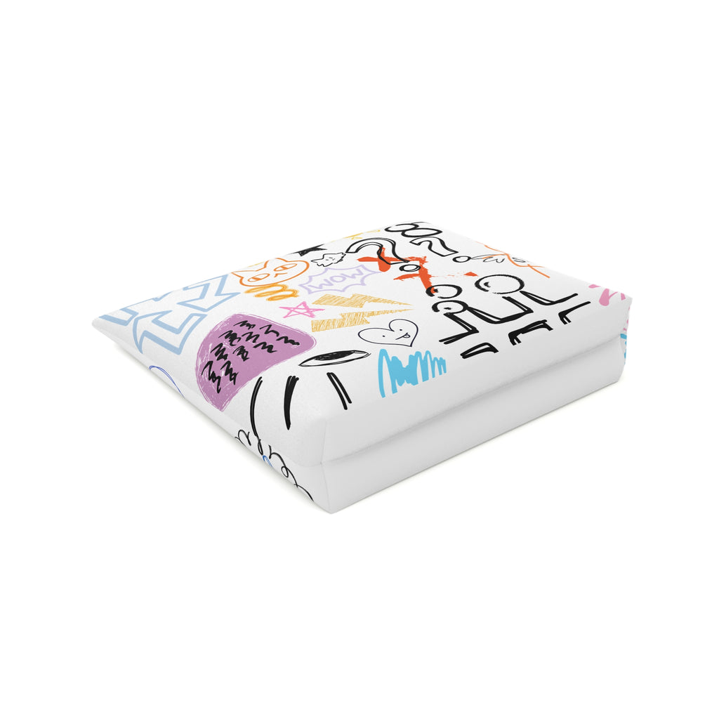 COLOR ME CRAZY cotton cosmetic bag