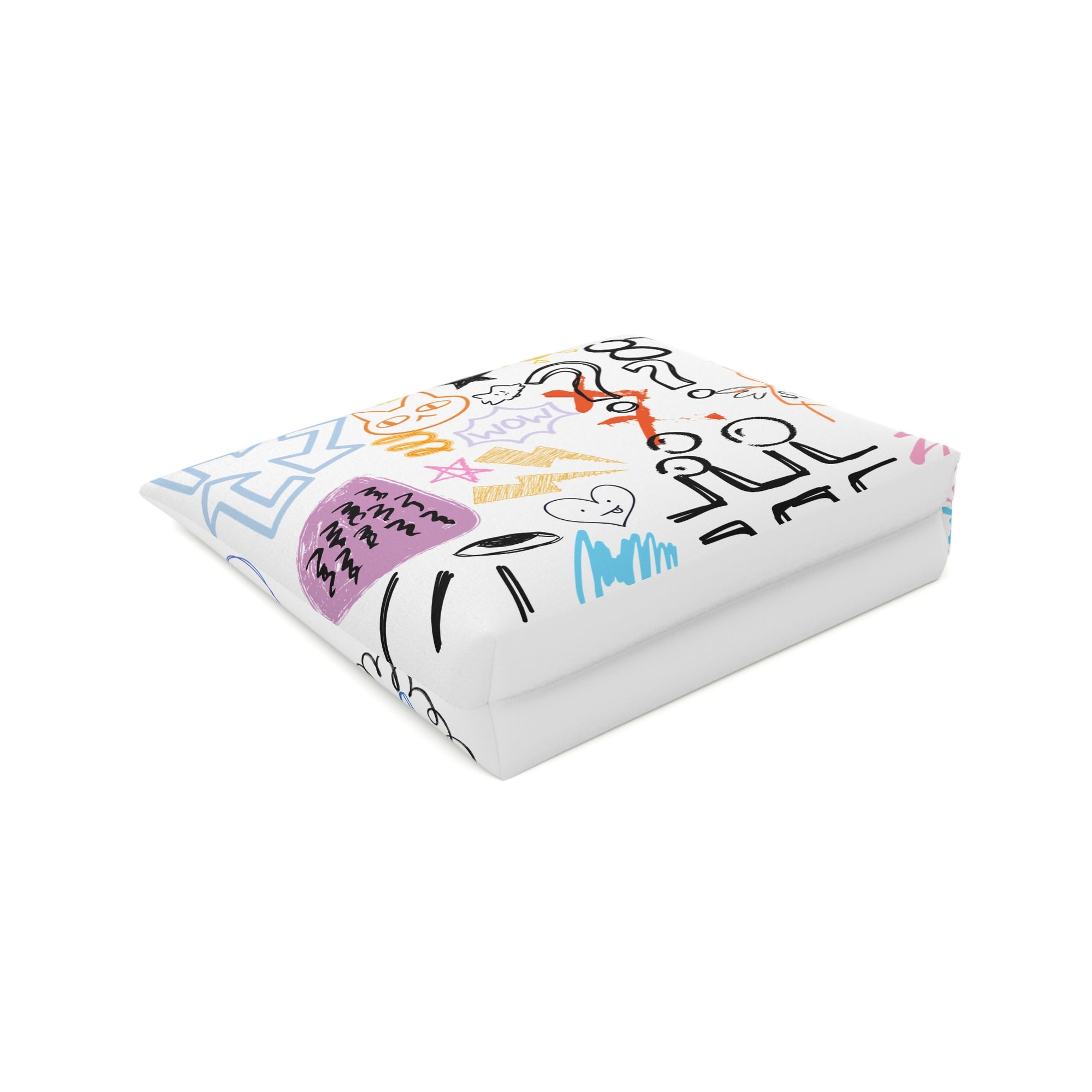 COLOR ME CRAZY cotton cosmetic bag