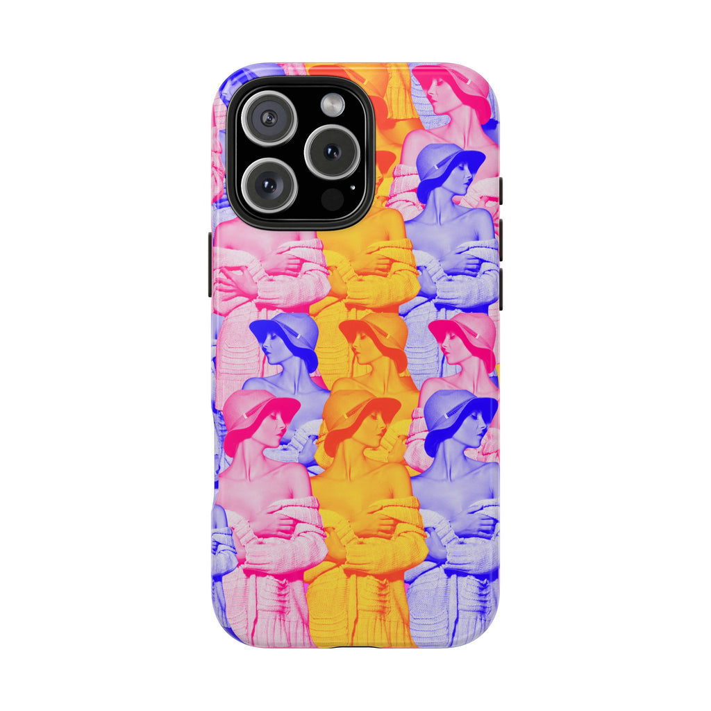 THREE SHADES OF CHIC phone case
