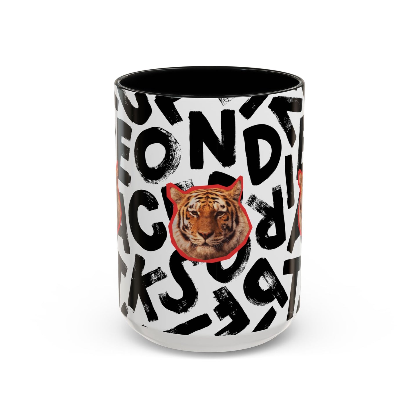 TIGER SCRAMBLE mug