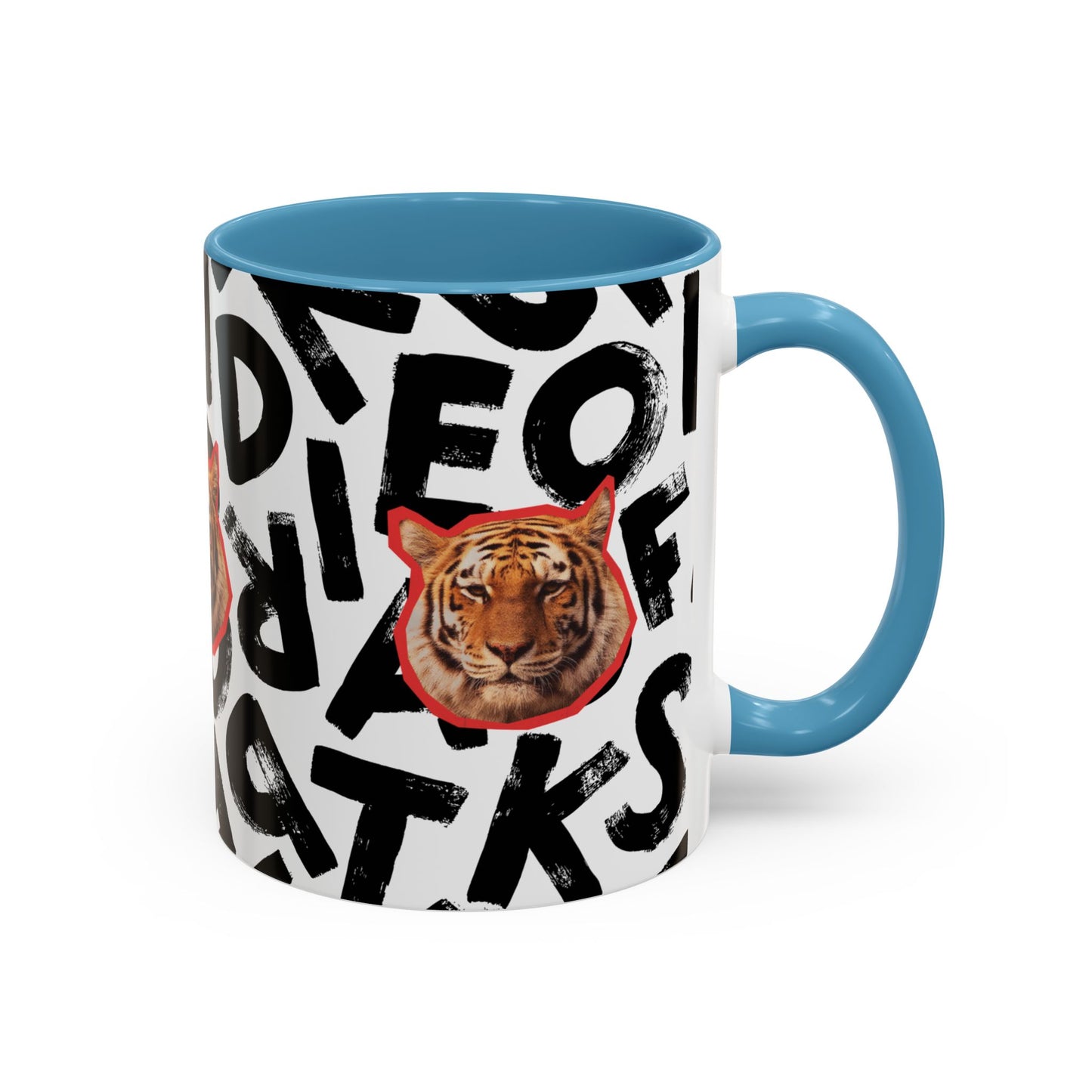 TIGER SCRAMBLE mug