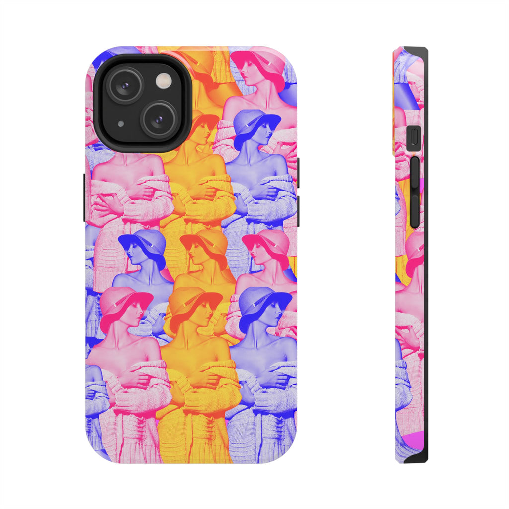 THREE SHADES OF CHIC phone case