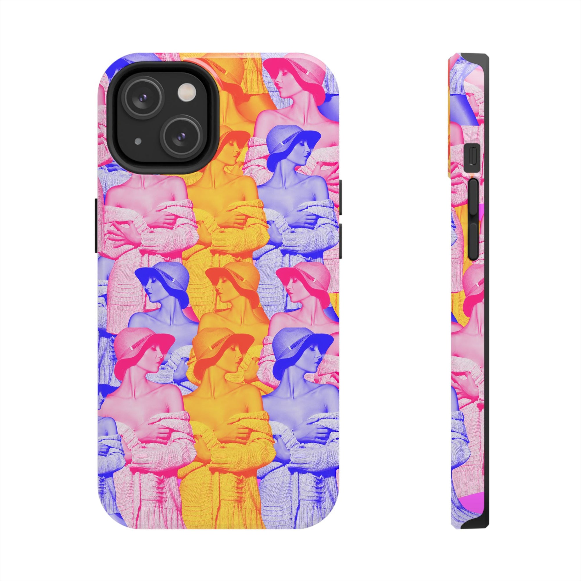 THREE SHADES OF CHIC phone case
