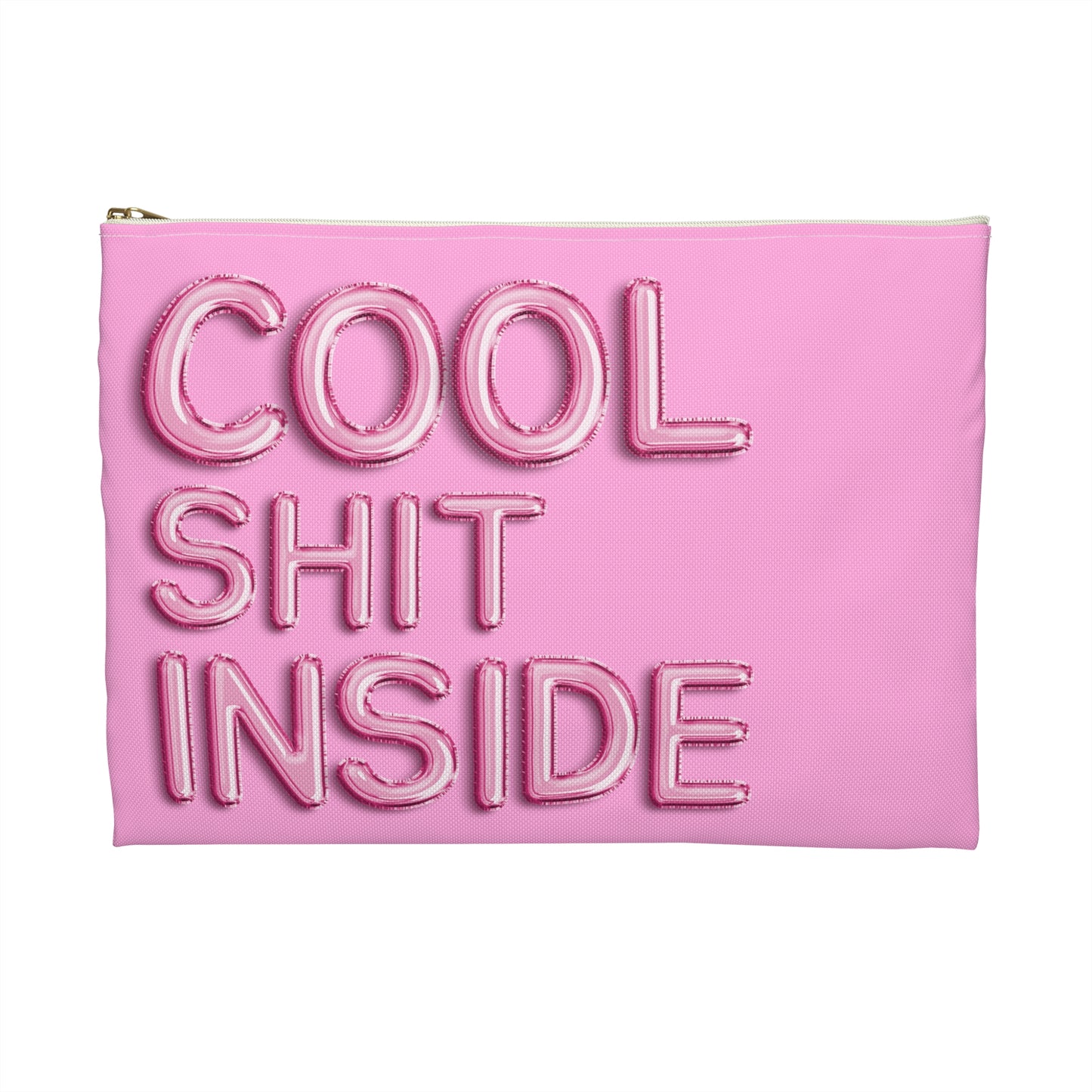 COOL SHIT INSIDE accessory pouch