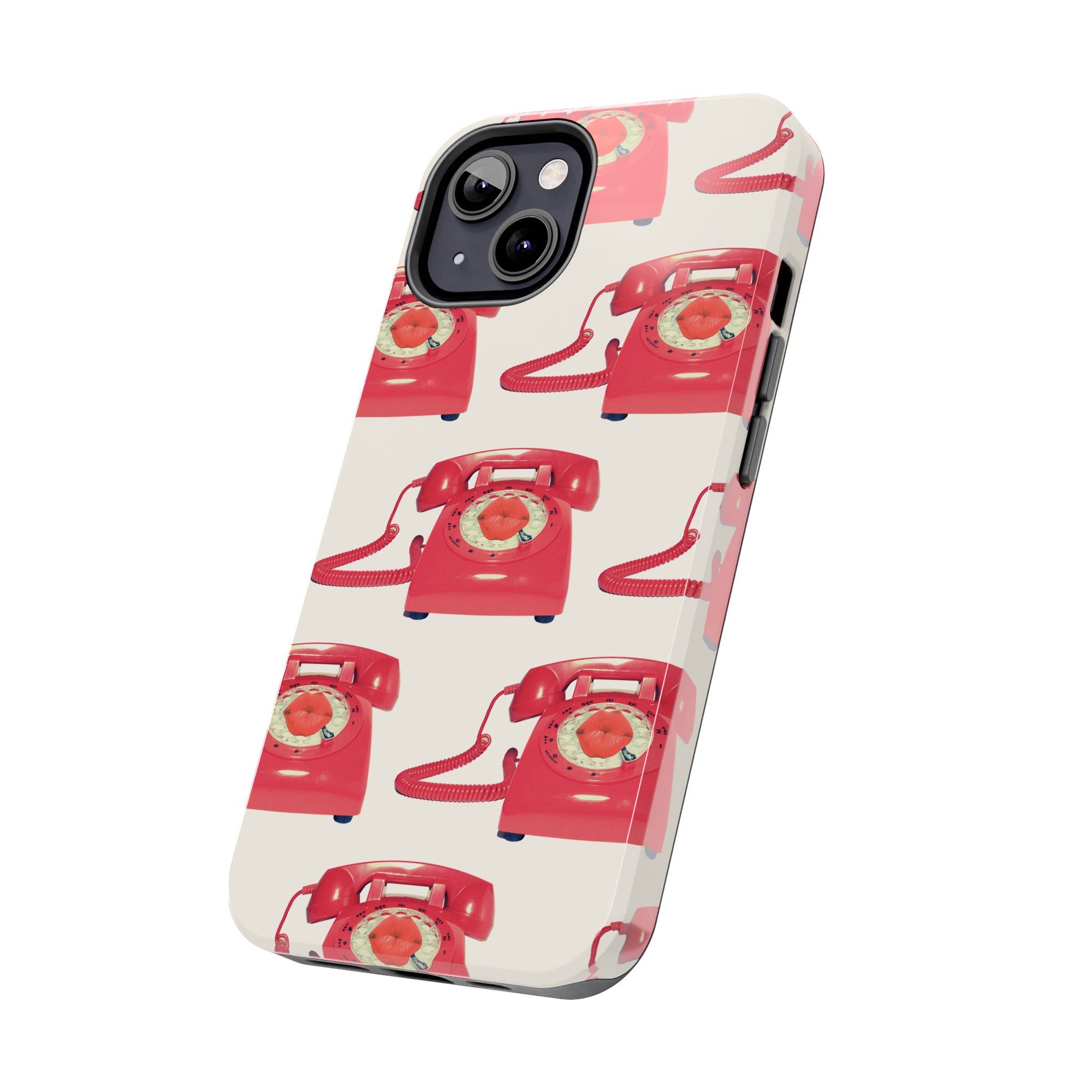 KISS ME THRU THE PHONE phone case