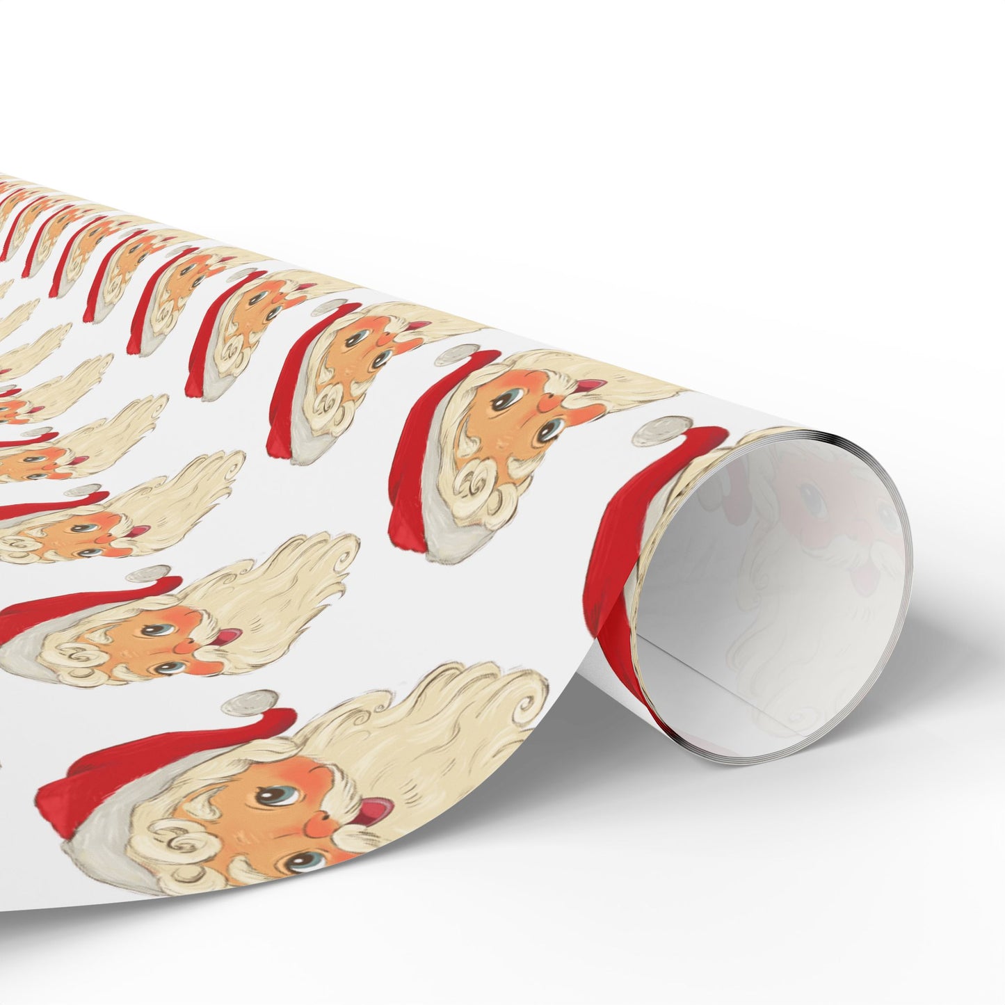 VINTAGE SANTA wrapping paper