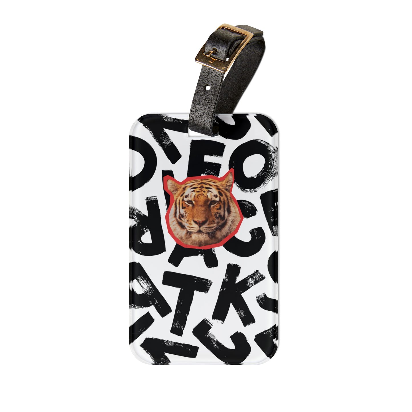 TIGER SCRAMBLE luggage tag