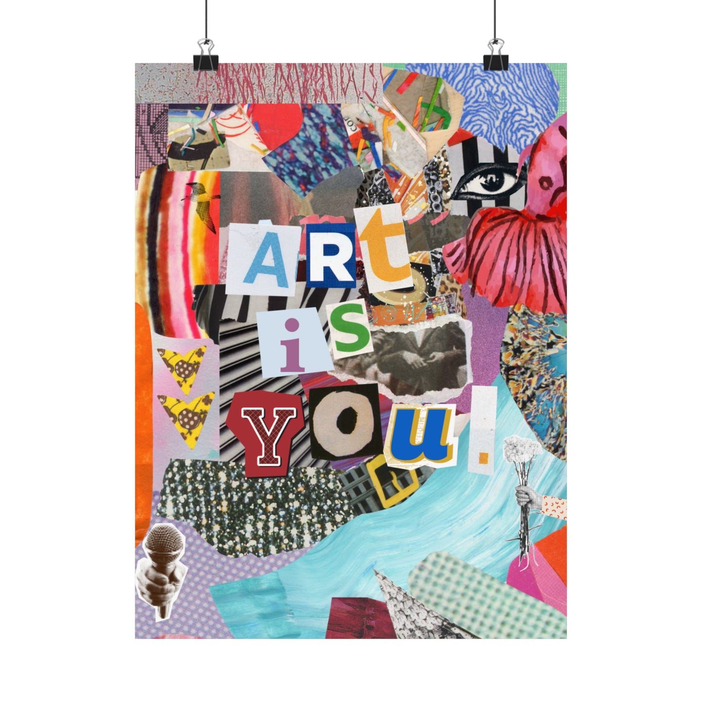 ART IS YOU poster