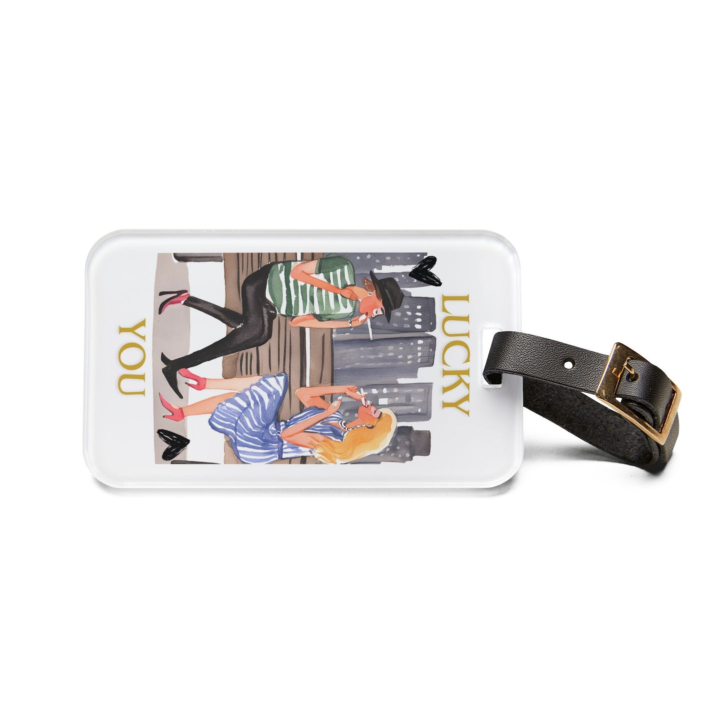 LUCKY YOU luggage tag