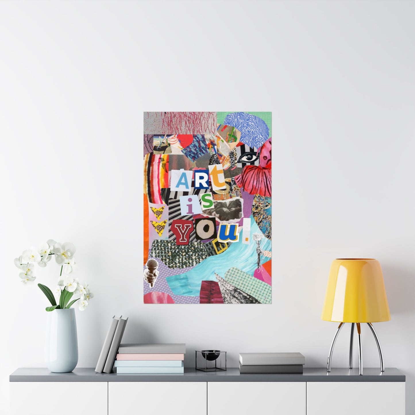 ART IS YOU poster