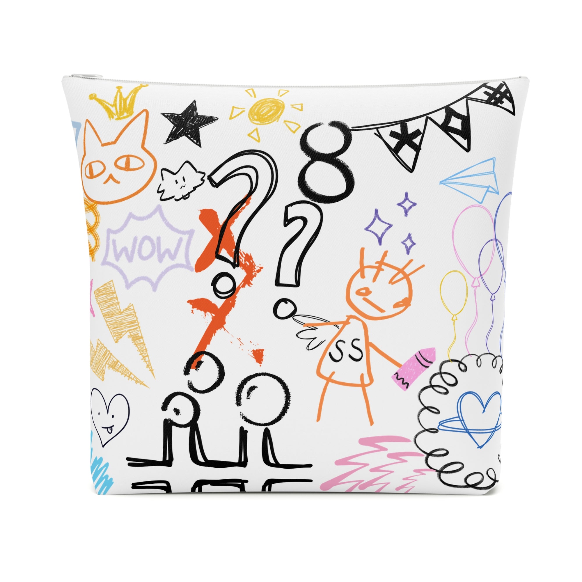 COLOR ME CRAZY cotton cosmetic bag