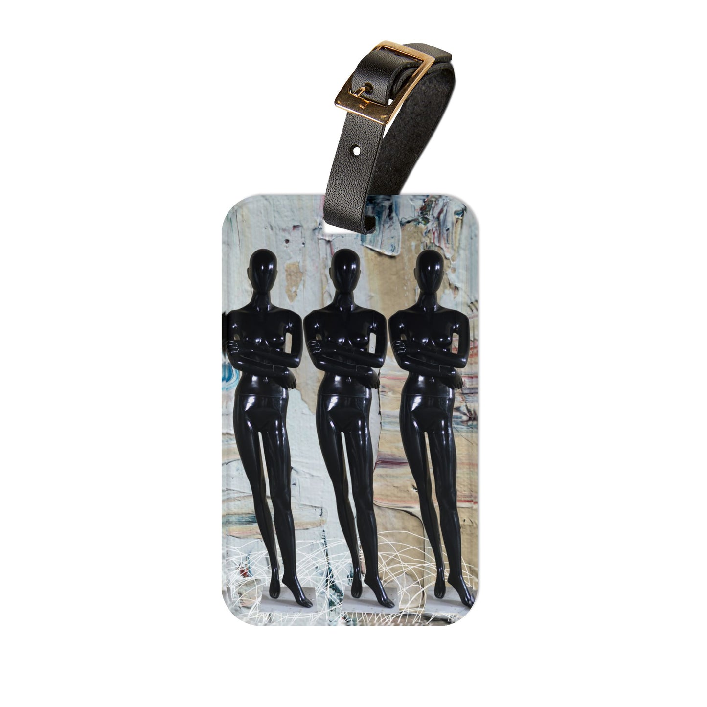 SASS IN STONE luggage tag