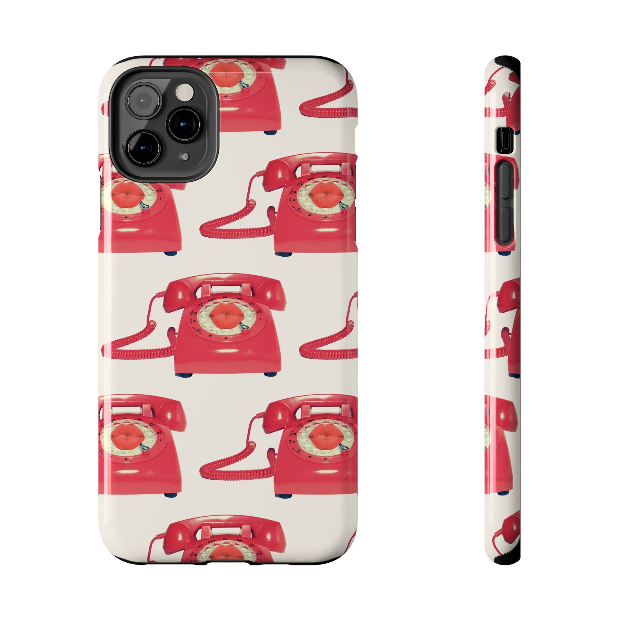 KISS ME THRU THE PHONE phone case