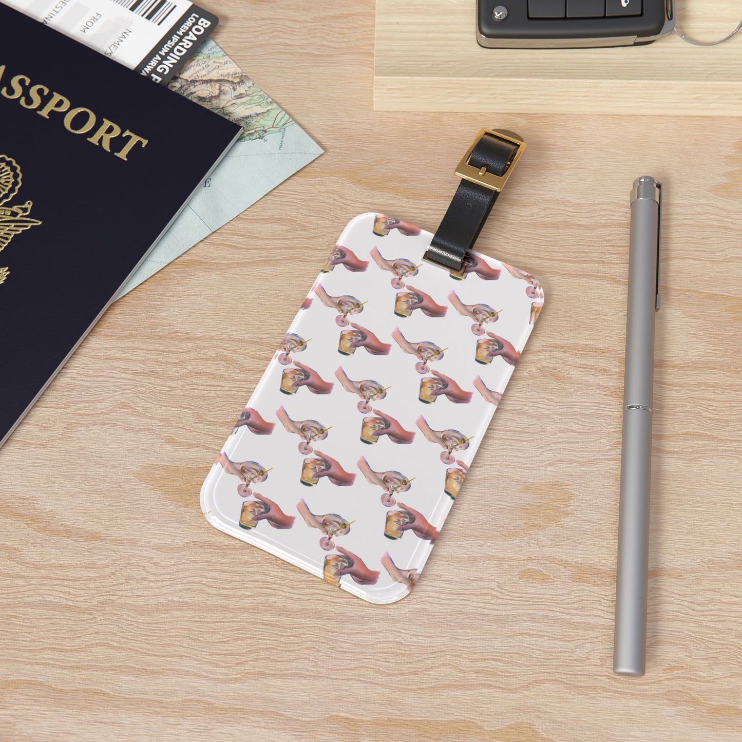 HAPPY HOUR luggage tag